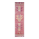 Tapis coureur vintage en laine et coton turc noué à la main rose 87x328