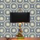 Dolphin and Trident table lamp