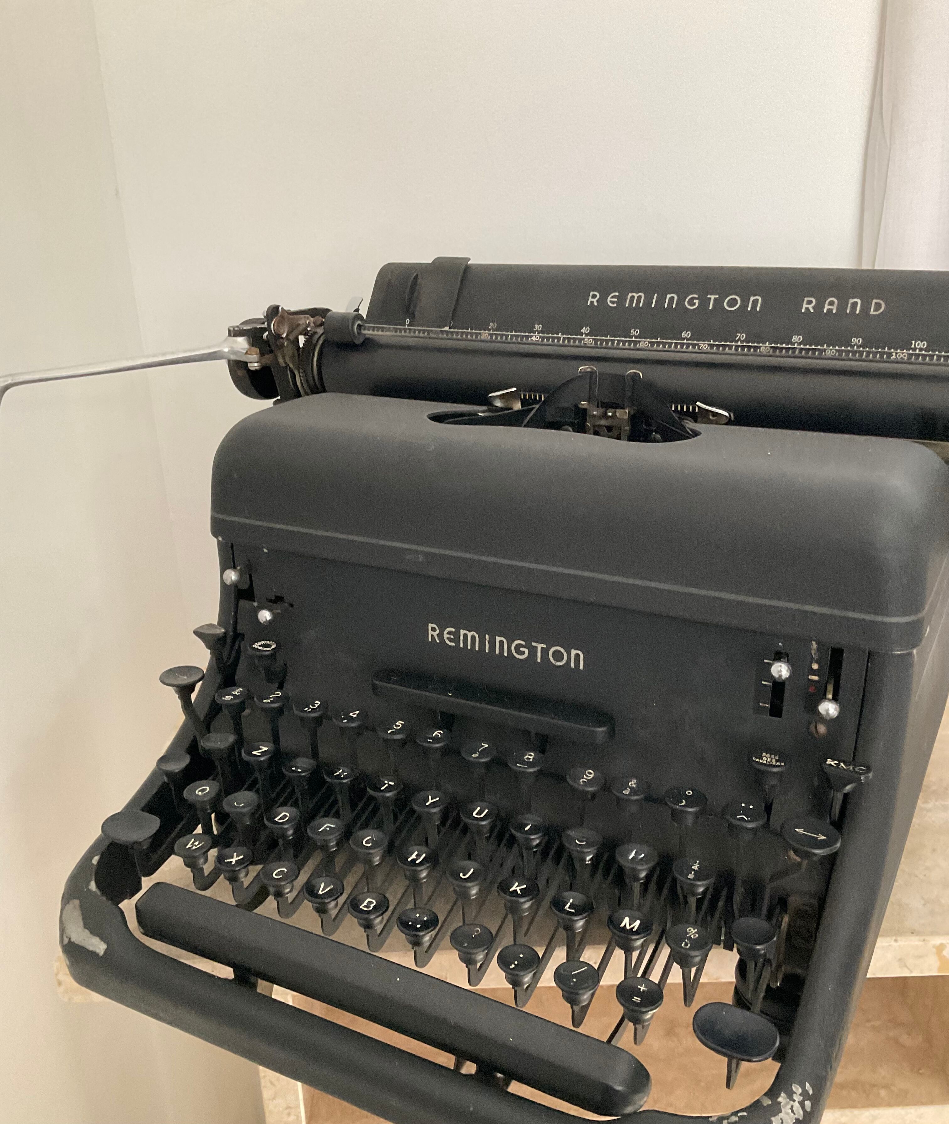 Remington USA typewriter from the 50s