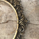 Old baroque metal frame