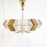 Lustre en cristal vintage par Bakalowits & Sohne , années 1980