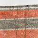 Tapis de couloir bohème cramoisi et gris 3x11, fait main en laine turque, 93x342 cm