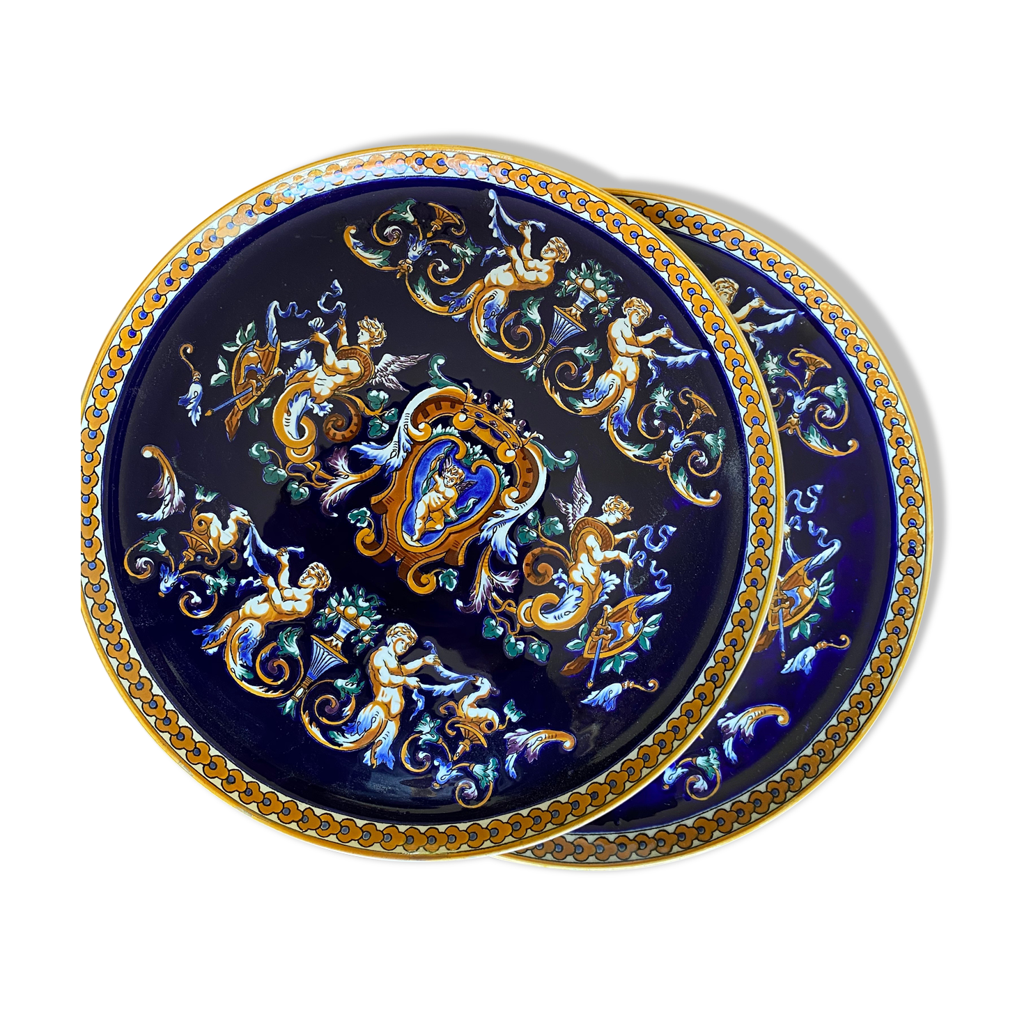 Gien Medicis Renaissance dishes