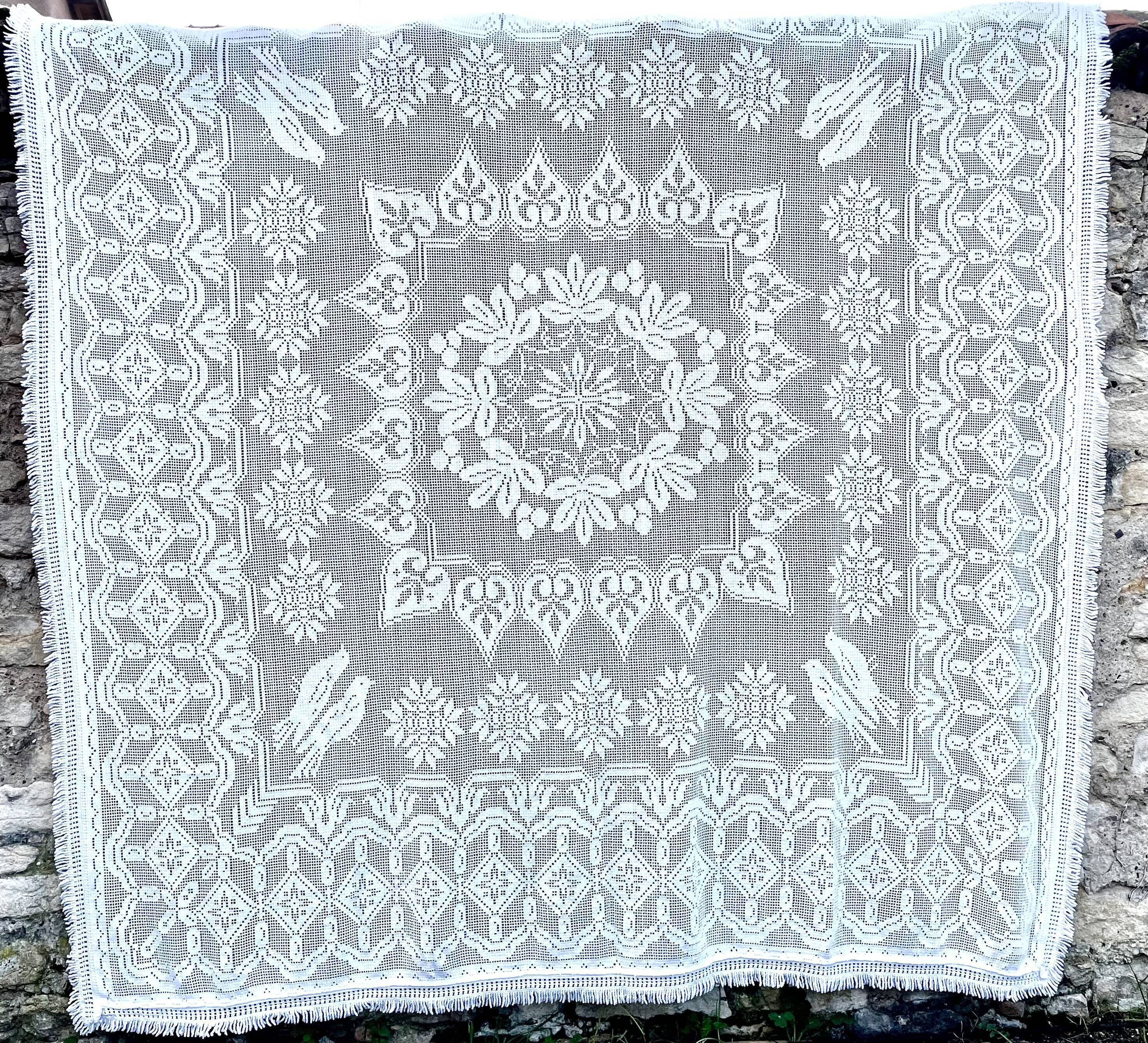 Vintage cotton bed cover