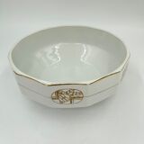 Art Deco salad bowl earthenware of Saint-Ghislain