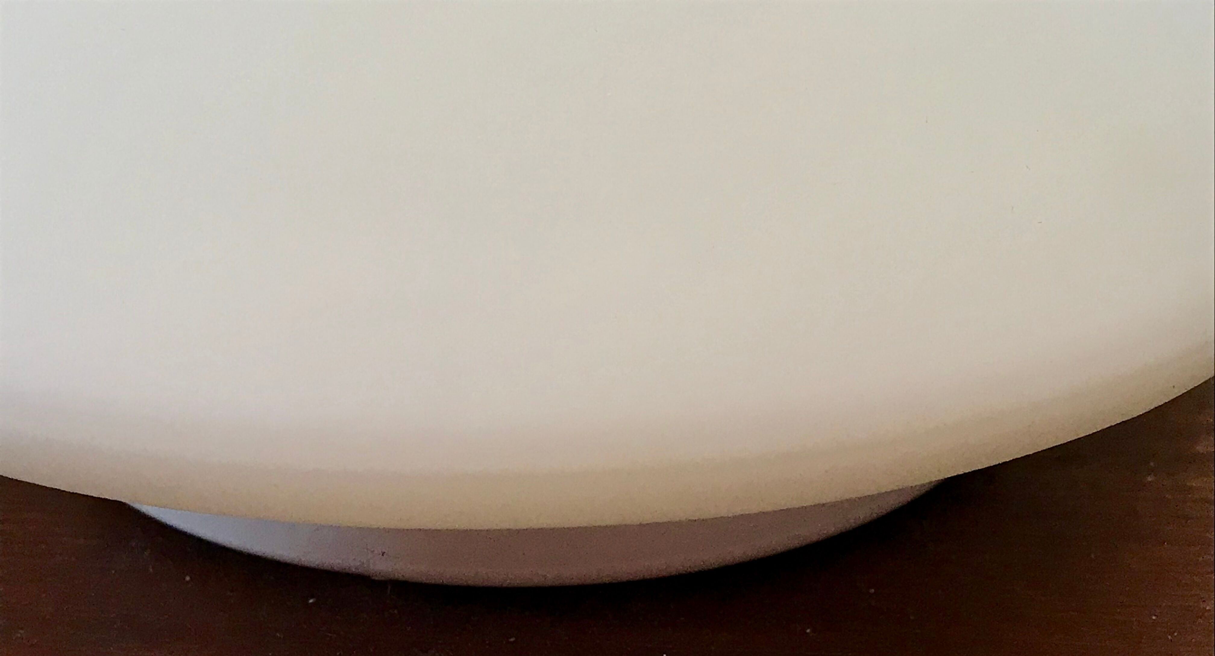 Ceiling light polished glass vintage 18cm