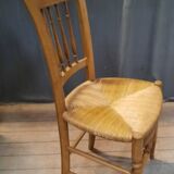 Chaise paillee