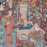 Medieval tapestry "The Novel of the Rose"