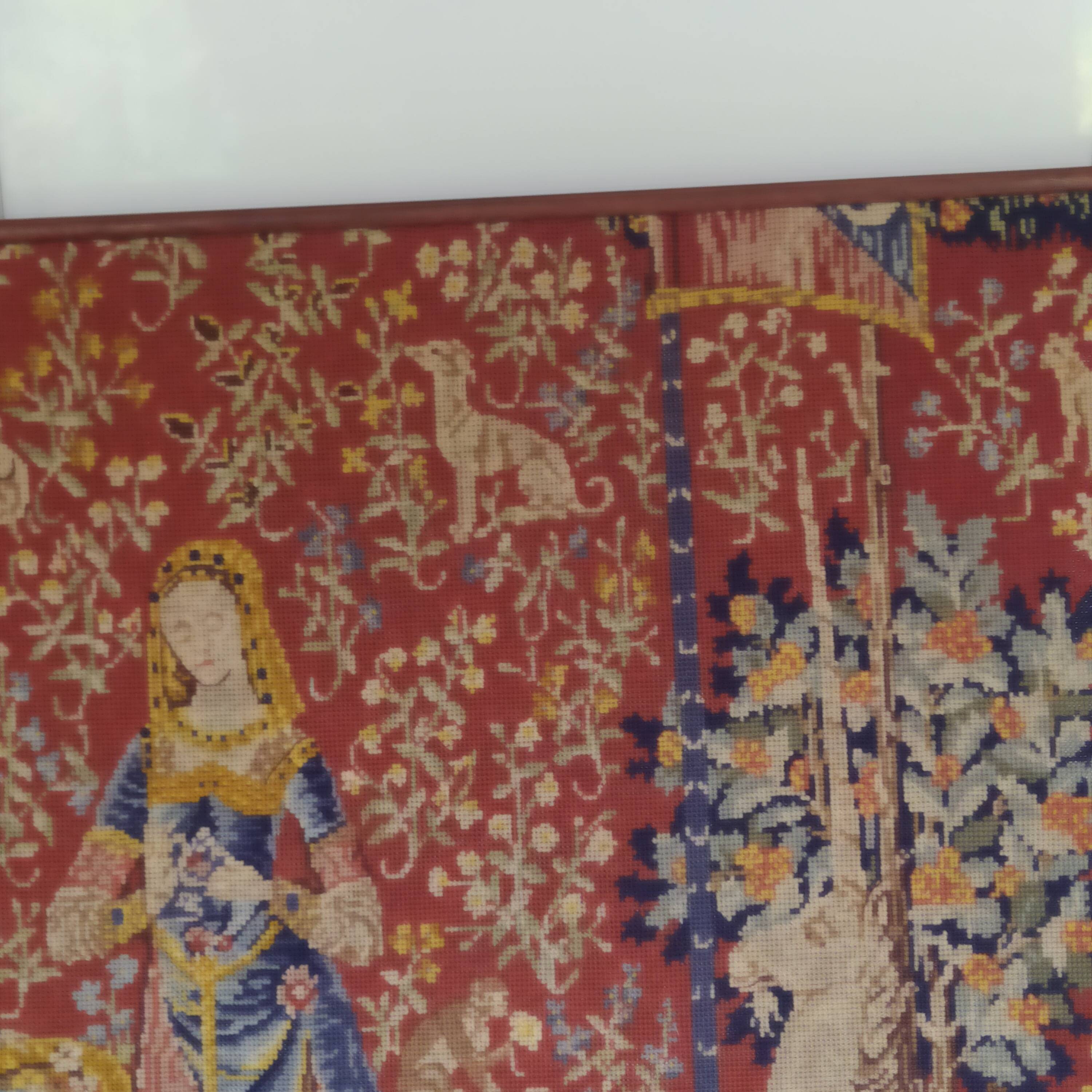 tapisserie en laine la dame à la licorne