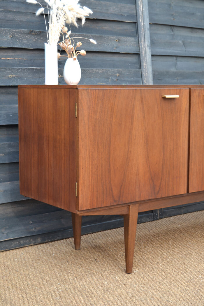 Teak & rosewood row by Wrighton * 168 cm