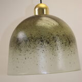 Vintage Hand-Blown Glass Hanging Lamp from Peill & Putzler