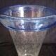 Flared vase with turned neck, h - 30 cm.