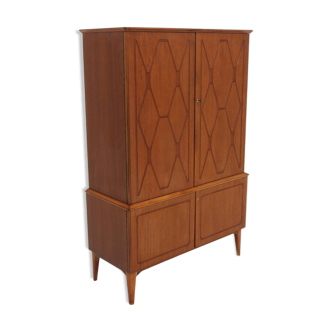 Scandinavian mahogany wardrobe, Swedish modern, Sweden, 1940