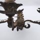 2 bronze wall lights