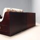 Light simple old marine style in mahogany veneer Italy 20th century