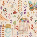 Embroidered Afghan kilim 179 x 121 cm