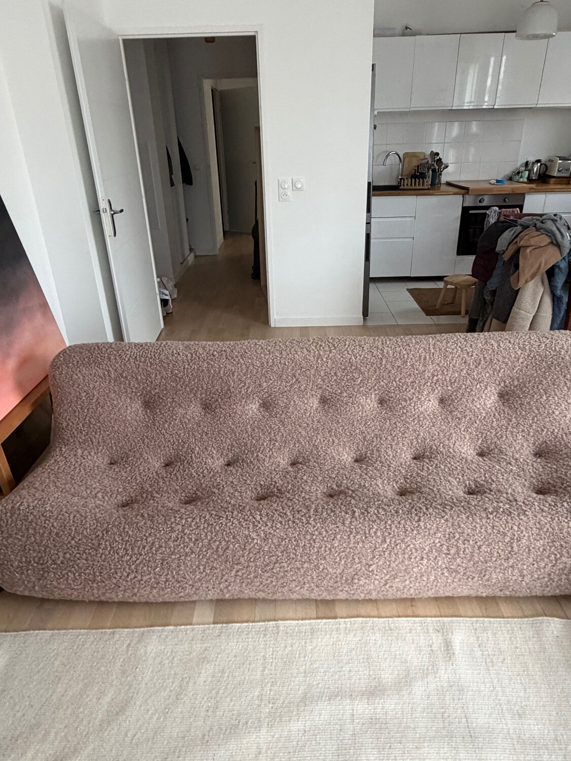 4-seater foam bench