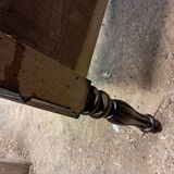 Late 19th century walnut desk