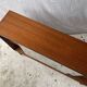Mid Century Teak Cabinet with Glass Doors