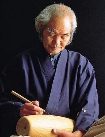 Awakening of Love - Kokeshi Doll - Master Okamoto usaburo - circa 1970 Japan