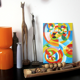 Peinture style Orphisme Delauney - 33x24cm