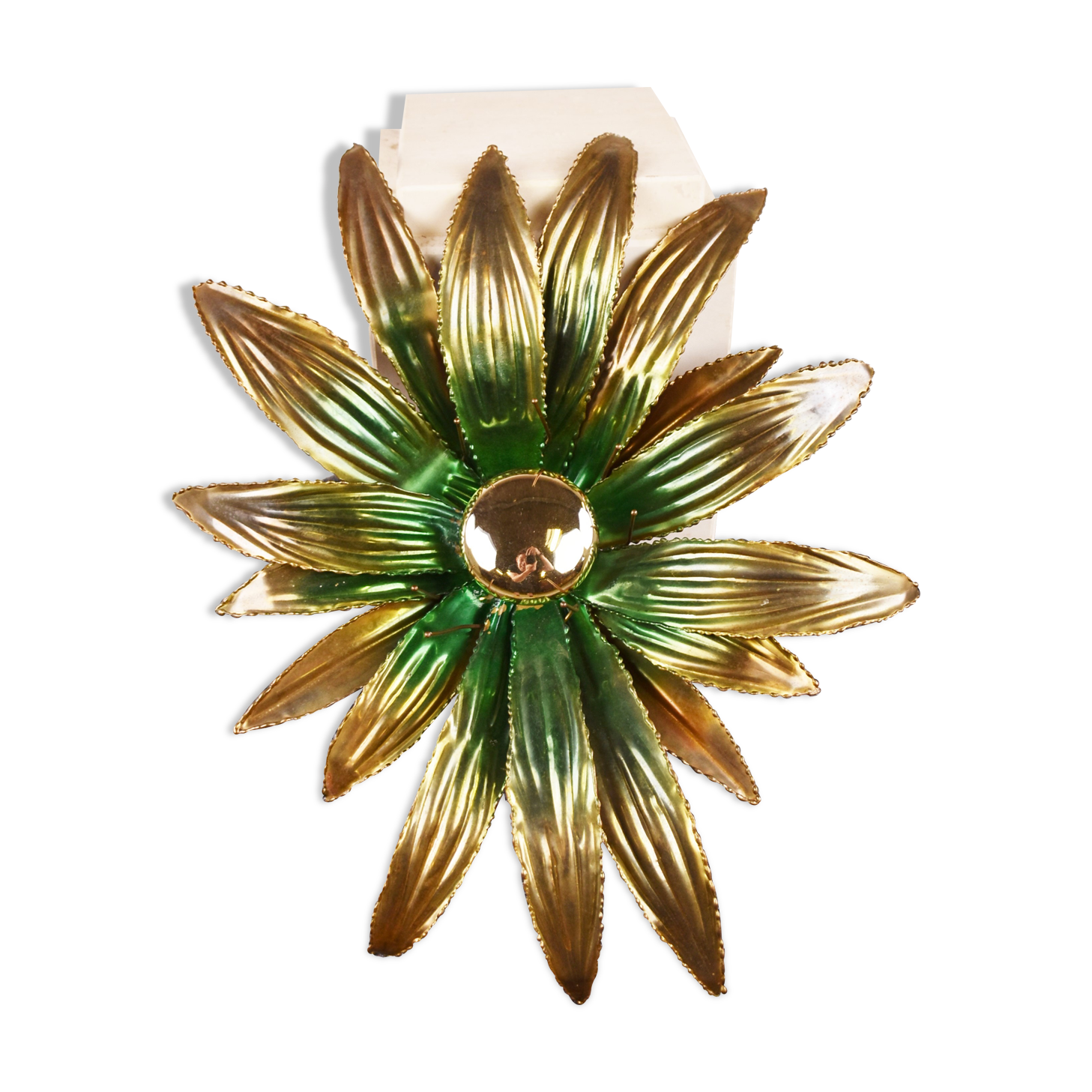 Flower wall lamp, 1970s