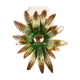 Flower wall lamp, 1970s