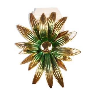 Flower wall lamp, 1970s