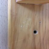 Pine coat rack with 3 hooks