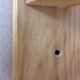 Pine coat rack with 3 hooks