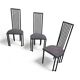 Postmodern Italy dining chairs 1980s