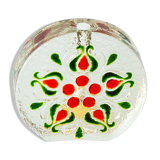 WALTHER Glas Crystalline Solifleur Vaser 1960s Western Germany