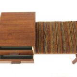 Scandinavian teak telephone bench, Sweden, 1960