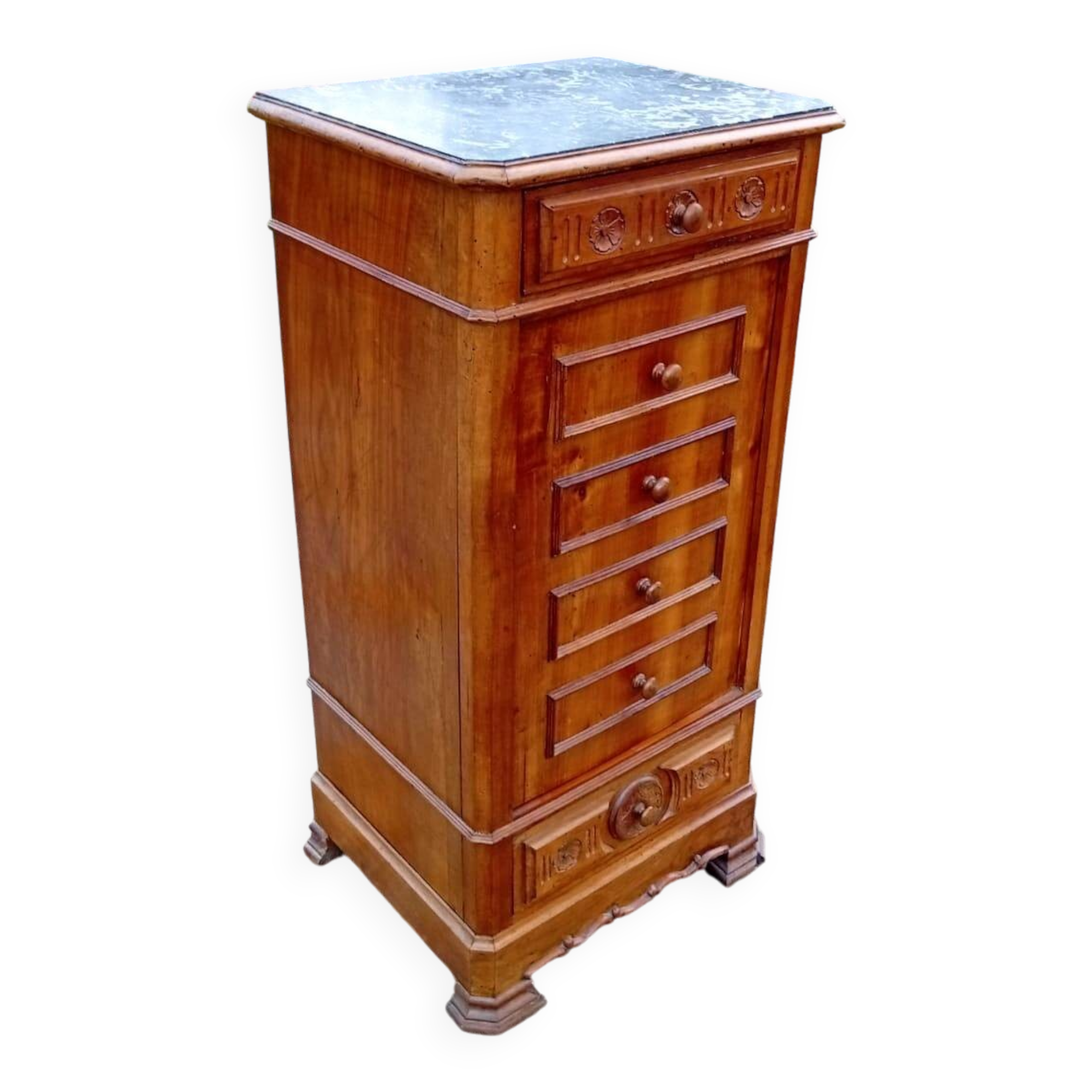 Antique bedside table