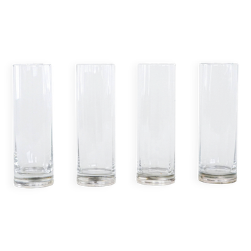 Ensemble de verres, style Hollywood Regency, années 1970, fabriqué en Italie.