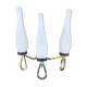 Wall light triple lights, Lunel, Royal Production, vintage, 50s
