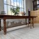Table repas style drapière noyer 2m5/3m5 1900