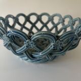 Round braided ceramic bowl by Pichon Uzés