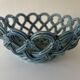 Round braided ceramic bowl by Pichon Uzés