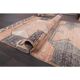 Vintage Turkish Hand-Knotted Wool Cotton Orange Runner Rug 83x305