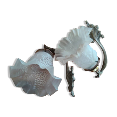 Appliques vintage tulipe