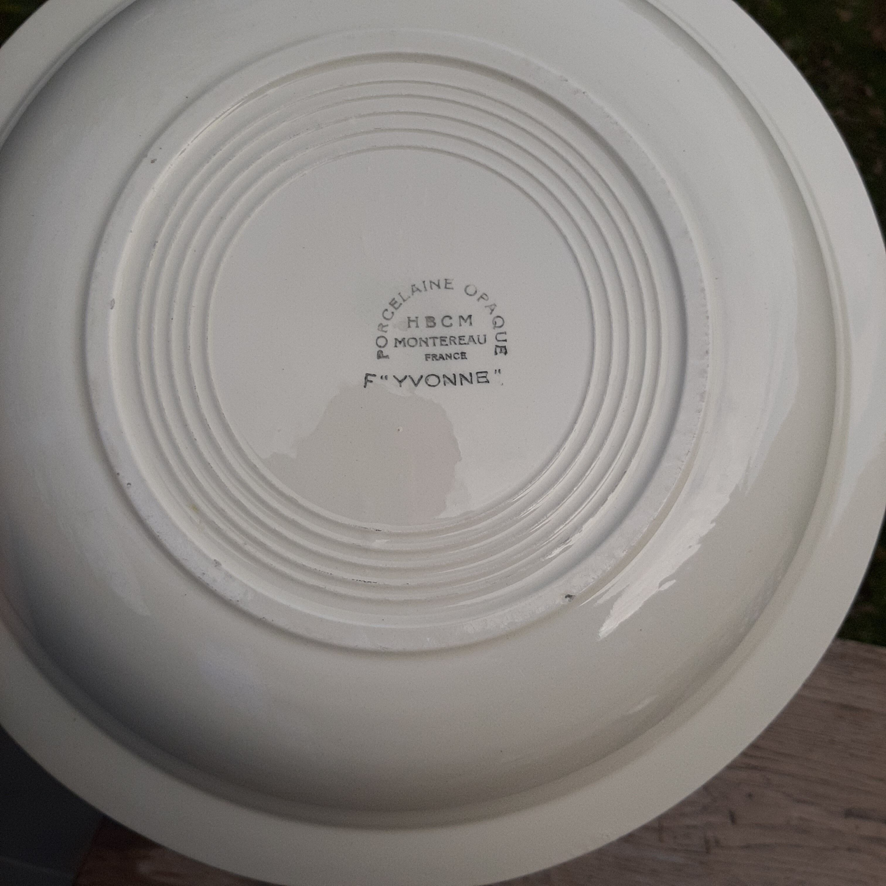Hollow dish 3 flowers HBCM
