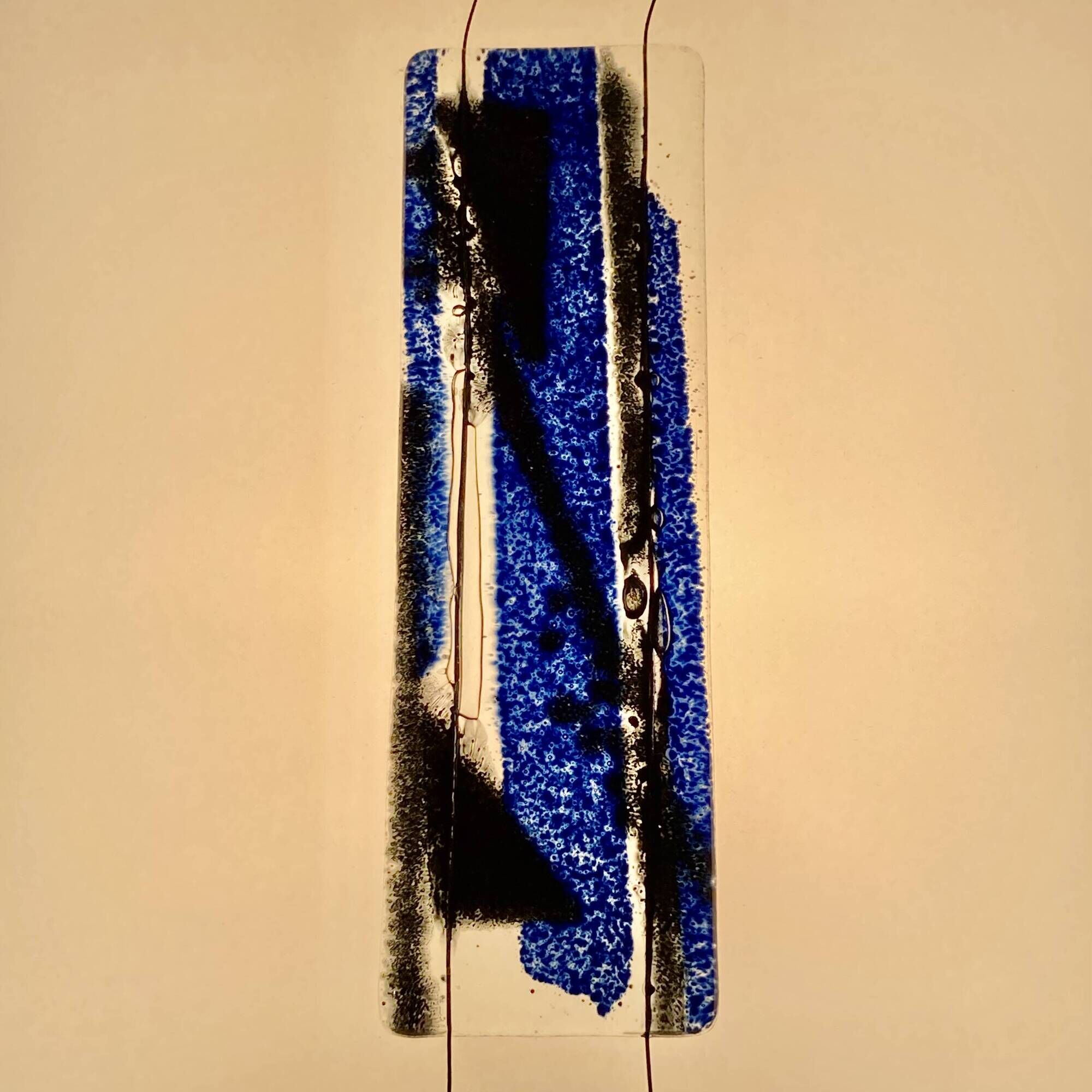 Large glass paste design wall light.