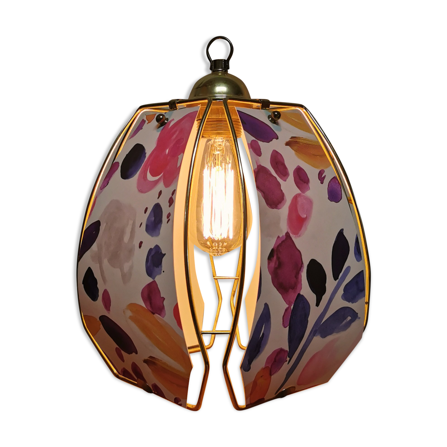 Floral printed suspension