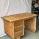 Vintage Burac desk from the 50s in renovated wood