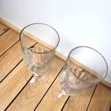 Pair of absinthe glasses