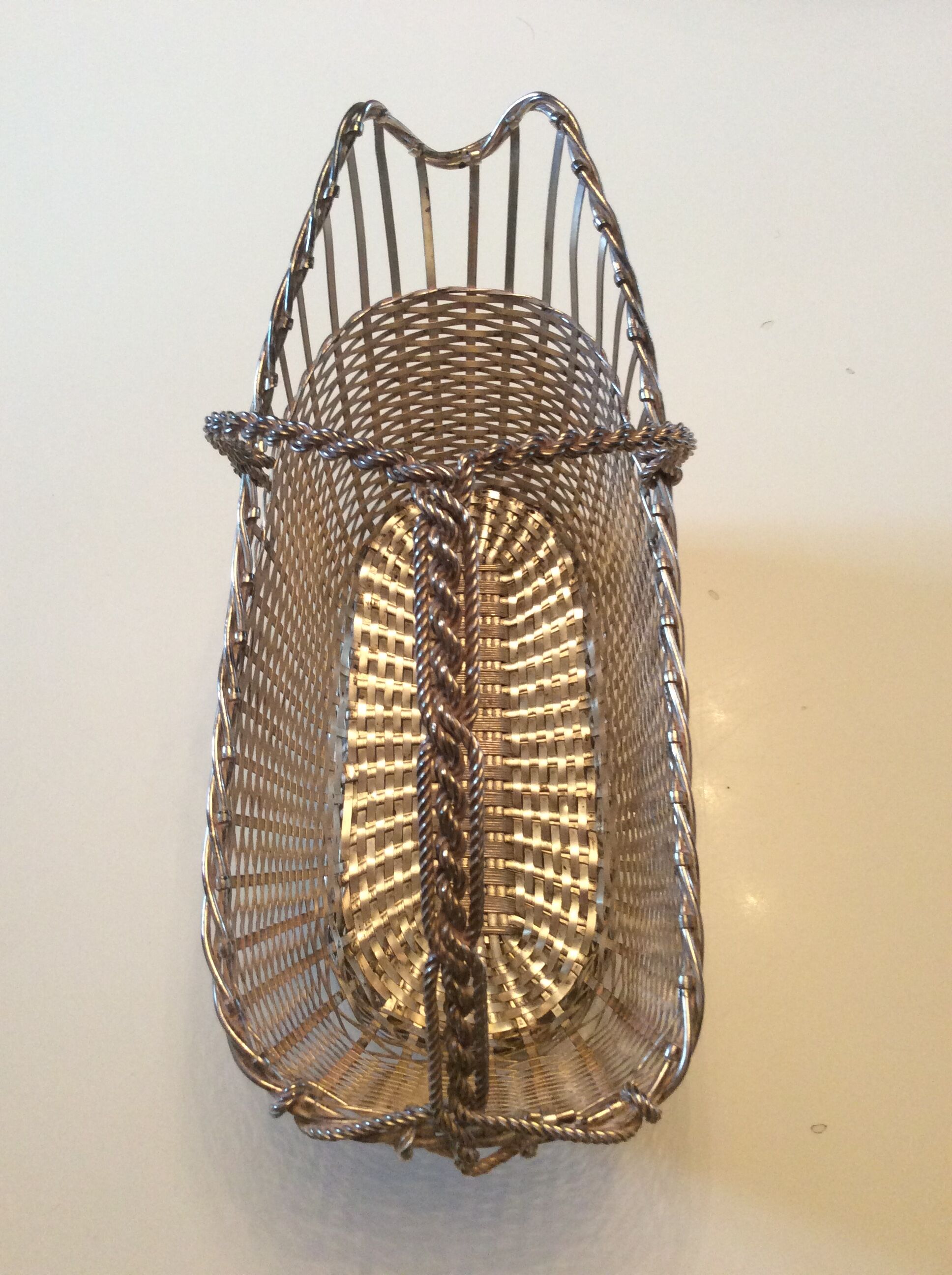 Porte-bouteille Christofle en argent