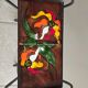 Vallauris magazine rack "la Grange", tiled and wrought iron