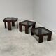 Vintage Cassina nesting tables by Gianfranco Frattini, Italy 1960s