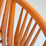 Set of 6 vintage chairs from the 1960s.